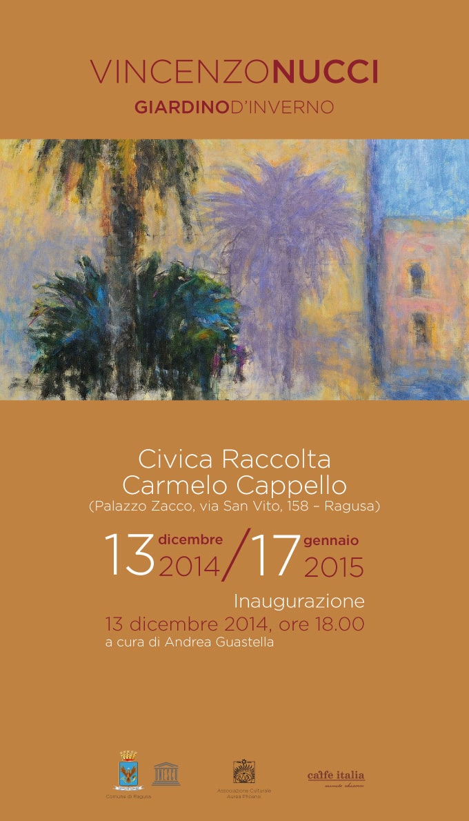 Vincenzo Nucci – Giardino d’inverno – dal 13 dicembre 2014 al 17 gennaio 2015