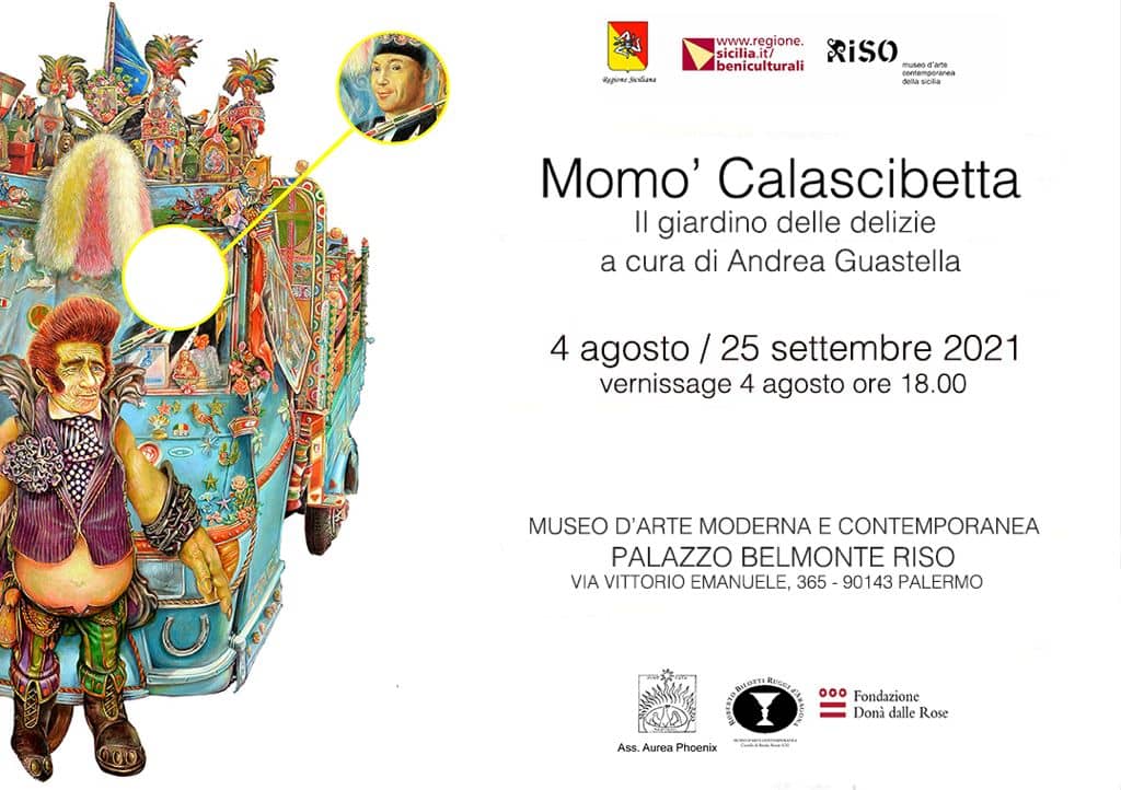 Mostra di Momò Calascibetta “Il giardino delle delizie” – dal 4 agosto al 25 settembre 2021