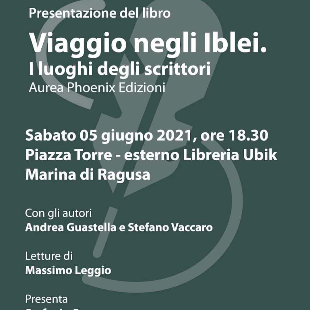 Presentazioni del volume Viaggio negli Iblei (con Tour Letterario Ibleo) – Sedi varie