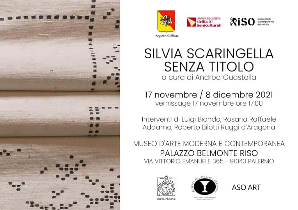 Istallazione di Silvia Scaringella “Senza titolo” – dal 17 novembre all’8 dicembre 2021