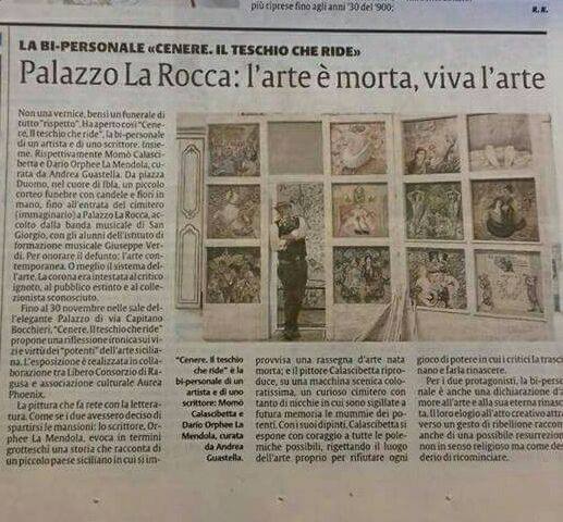 Palazzo La Rocca: l’arte è morta, viva l’arte