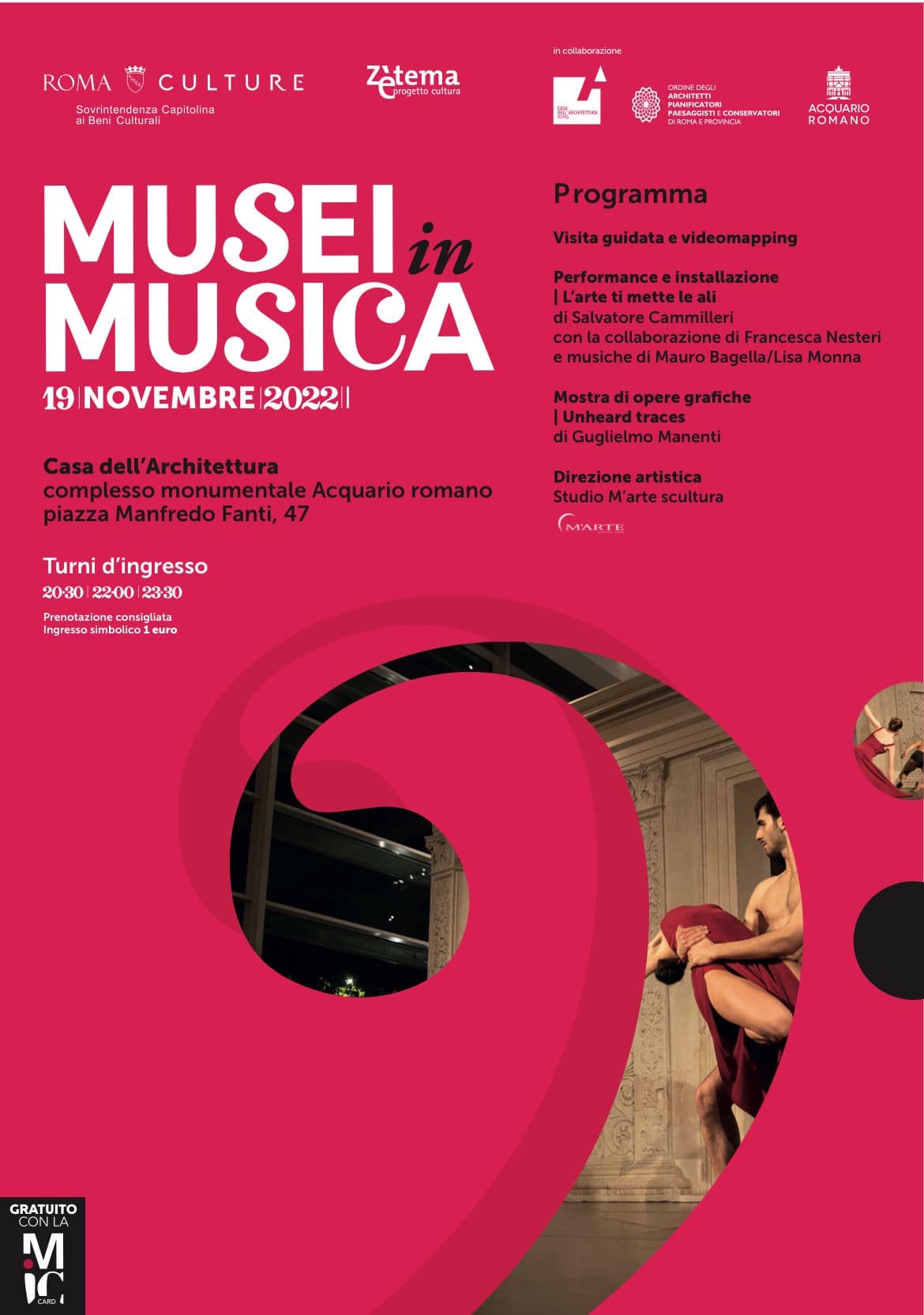 MUSEI in MUSICA – 19 Novembre 2022